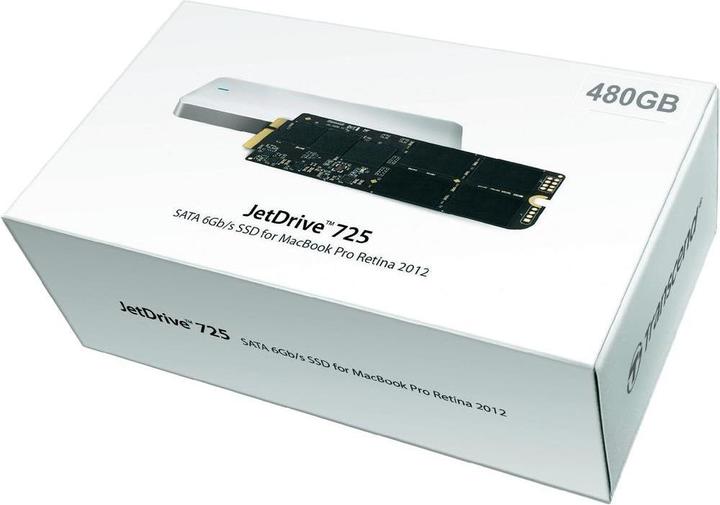 Produktbild Transcend JetDrive 725 (480 GB, M.2 2280)