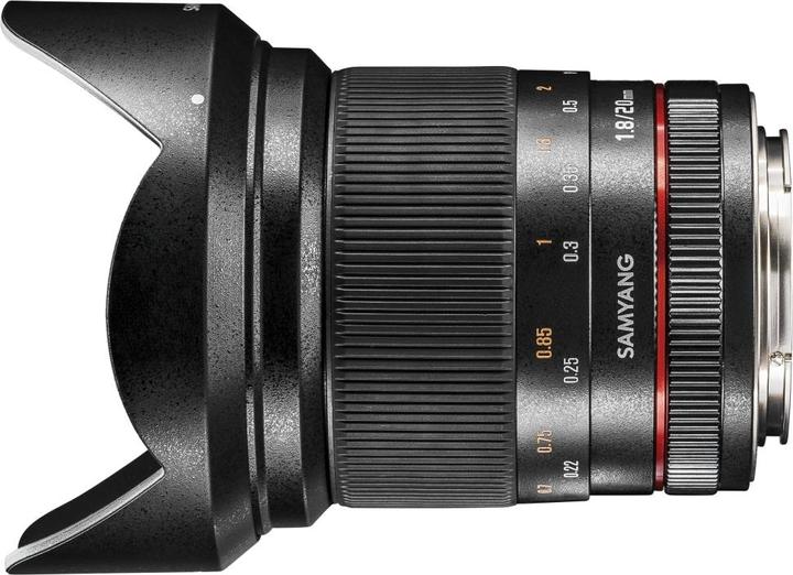 Produktbild Samyang 20mm F1.8 Pentax (Pentax K, Vollformat)