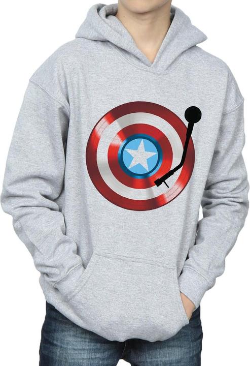 Produktbild Captain America Turntable Kapuzenpullover Jungen (116)