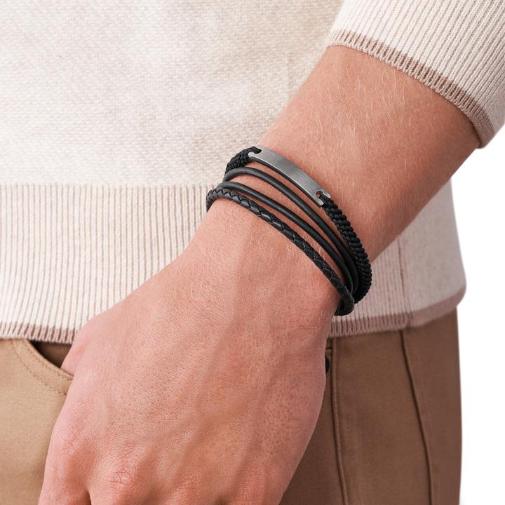 Image du produit Fossil vintage casual (21 cm, Acier inoxydable)