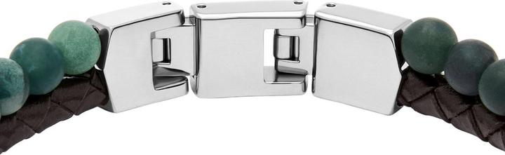 Actual product image Fossil Armband JEWELRY (21.50 cm, Leather, Stainless steel)