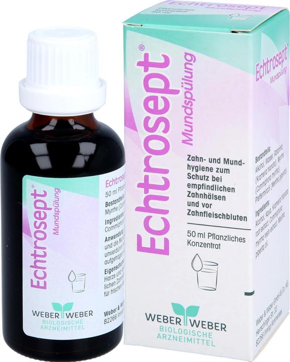 Produktbild Echtrosept Mundspülung, 50 ml KON (50 ml, Mundspülung)