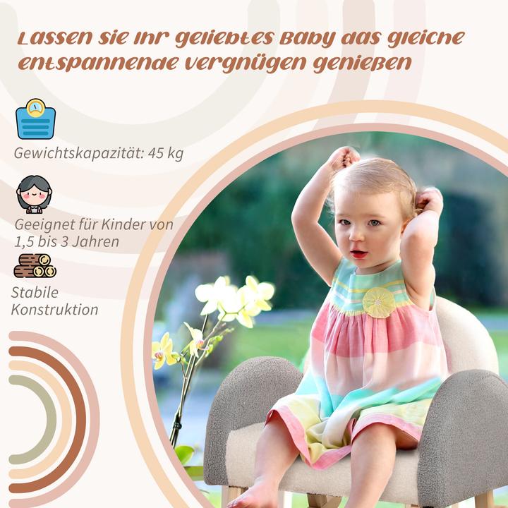 Produktbild Homcom Kindersofa mit Schaukelfunktion (Kindersofa)