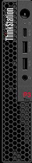 Actual product image Lenovo ThinkStation P3 Tiny (Intel Core i5-14600, 16 GB, 512 GB, UHD Graphics 770)