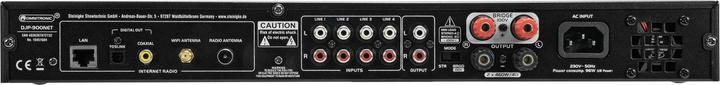 Actual product image Omnitronic DJP-900NET Internet Radio HiFi Tuner Bluetooth®, DAB+, Internet Radio, WLAN (Tube preamplifier)