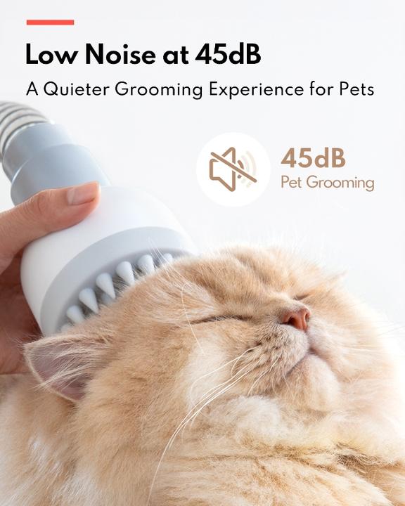 Actual product image HomeRunPet Odkurzacz / Zestaw do pielęgnacji sierści zwierząt HC15 (Cat, 1850 ml)