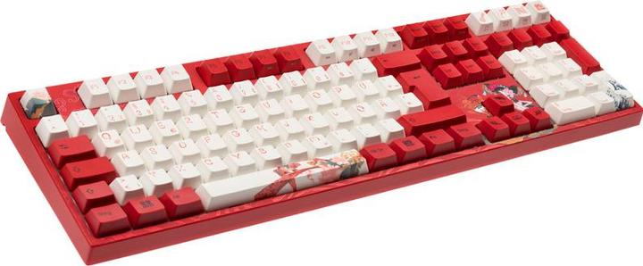Produktbild Varmilo VEA109 Koi Gaming Tastatur, MX-Brown, weisse LED (DE, Kabelgebunden)