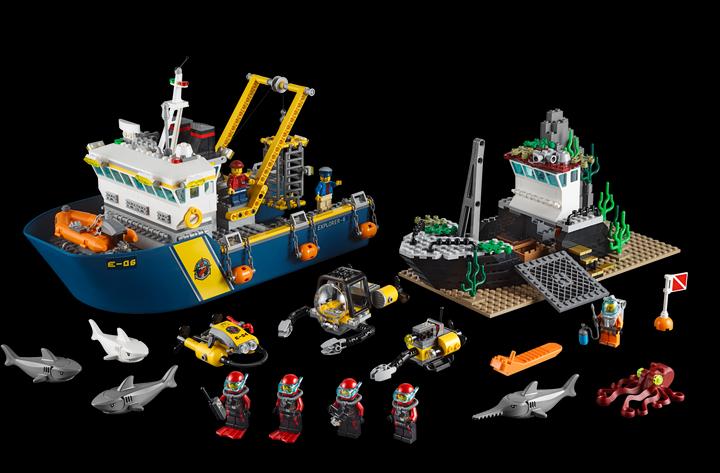 Image du produit LEGO City Le bateau d'exploration (60095, LEGO City, LEGO difficiles à trouver)