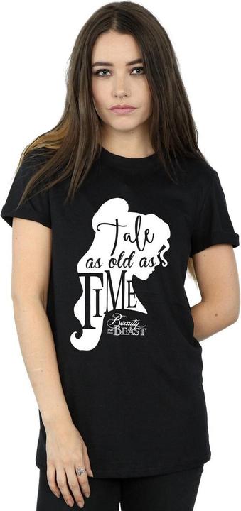 Immagine prodotto Disney Tale As Old As Time Boyfriend Fit Maglietta Ampia Donna (L)