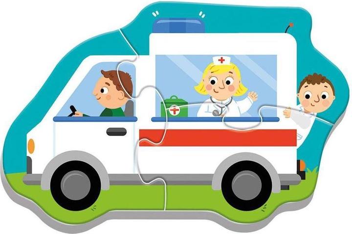 Actual product image Trefl Baby Classic Vehicles and contest (207 pieces)
