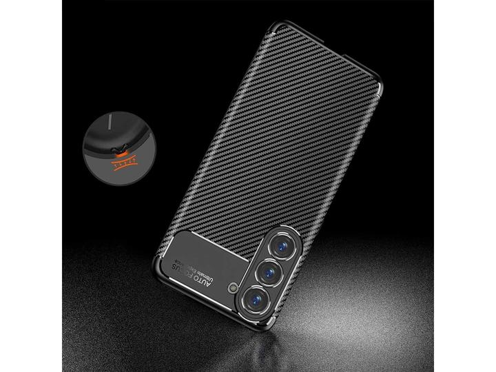 Immagine prodotto Screenguard Caso di design al carbonio (Samsung Galaxy S24+)