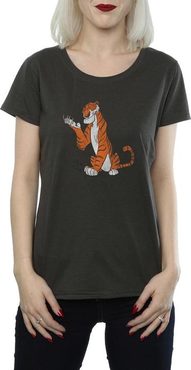 Actual product image Disney Womens/Ladies The Jungle Book Classic Shere Khan Cotton T-Shirt (XXL)