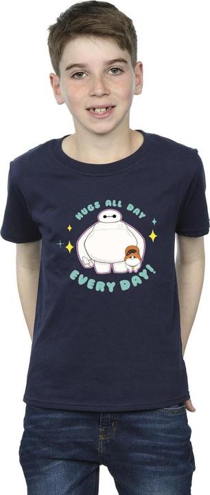 Actual product image Disney Boys Big Hero 6 Baymax Hugs Everyday T-Shirt (140, 146)