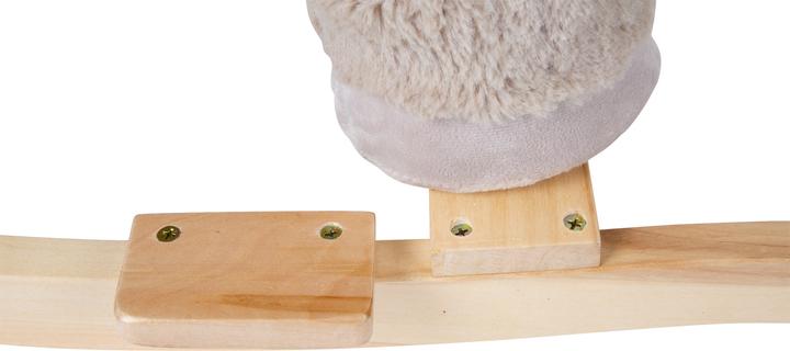 Actual product image small foot Rocking animal donkey with seat