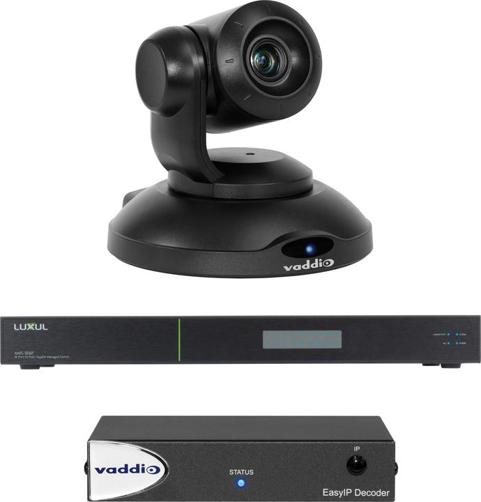 Image du produit Vaddio EasyIP Ecosystem - Base Kit - Kit de vidéoconférence