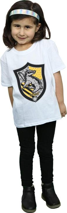 Immagine prodotto Hufflepuff Crest Flat Maglietta Ragazze (152, 158)