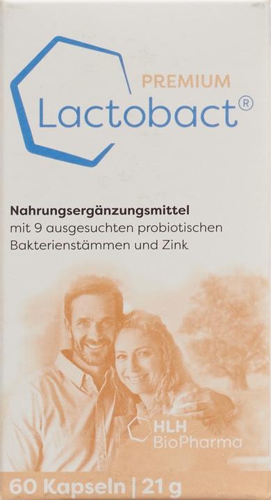 Image du produit Lactobact Capsule 60plus (60 pièce(s), Capsules, 21 g)