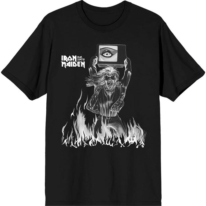 Produktbild Iron Maiden Est. 1975 Holy Smoke Flames Crop (L)