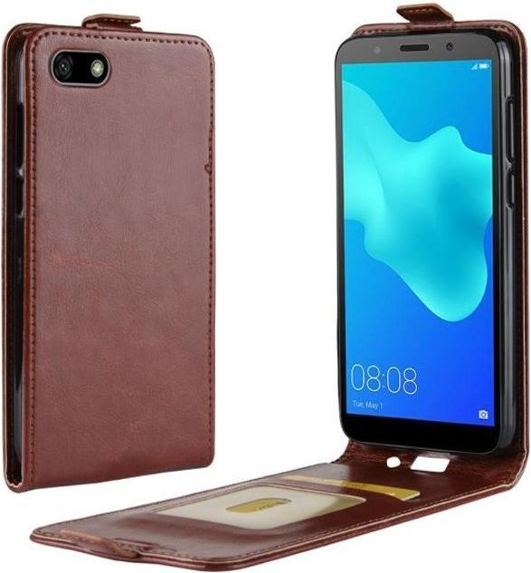 Image du produit MU Classic Crazy Horse étui en cuir Flipcase Series (Huawei Y5 (2018))