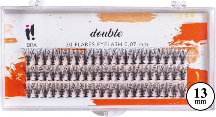 Image du produit Ibra DOUBLE 0,07-C-13 mm Touffes de cils 1op. (Cils artificiels)