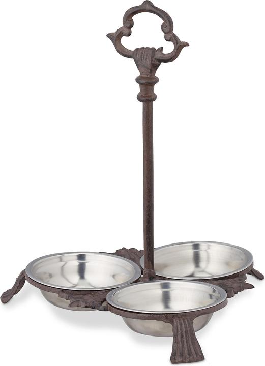 Image du produit Relaxdays Gamelle chiots, en fonte de fer (0.20 l)