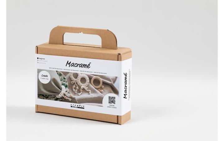 Actual product image Creativ Company Mini Craft Kit - Macramé - Napkin Ring (977627)