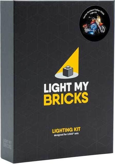 Image du produit Light my bricks Kit d'éclairage LED pour LEGO Harley-Davidson Fat Boy