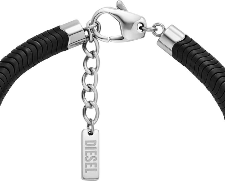 Image du produit Diesel Armband D LOGO (18.30 cm, Acier inoxydable, Pierre semi-précieuse)