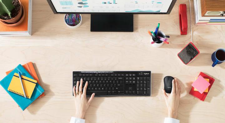Immagine prodotto Logitech K270 (CH, Senza fili)