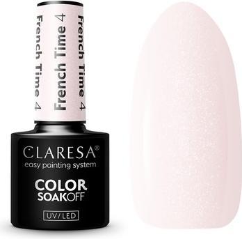 Claresa French Time UV-Nagellack 5ml - 4er-Pack (5 ml)