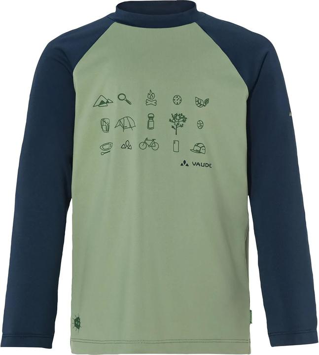Actual product image Vaude Kid's Solaro L/S T-Shirt III (110, 116)