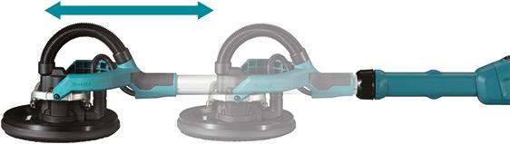 Produktbild Makita DSL801ZU Langhalsschleifer (Langhalsschleifer)