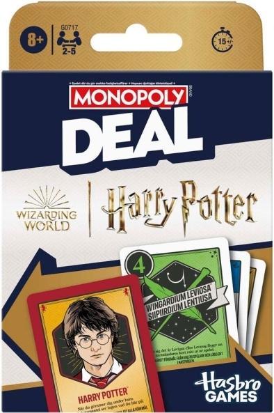 Produktbild Hasbro Monopoly Deal Harry Potter (SE/FI)