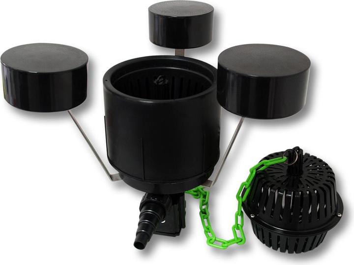 Produktbild SunSun Druckteichfilter Set 30000l 18W UVC,40W ECO Pumpe 25m Schlauch Skimmer