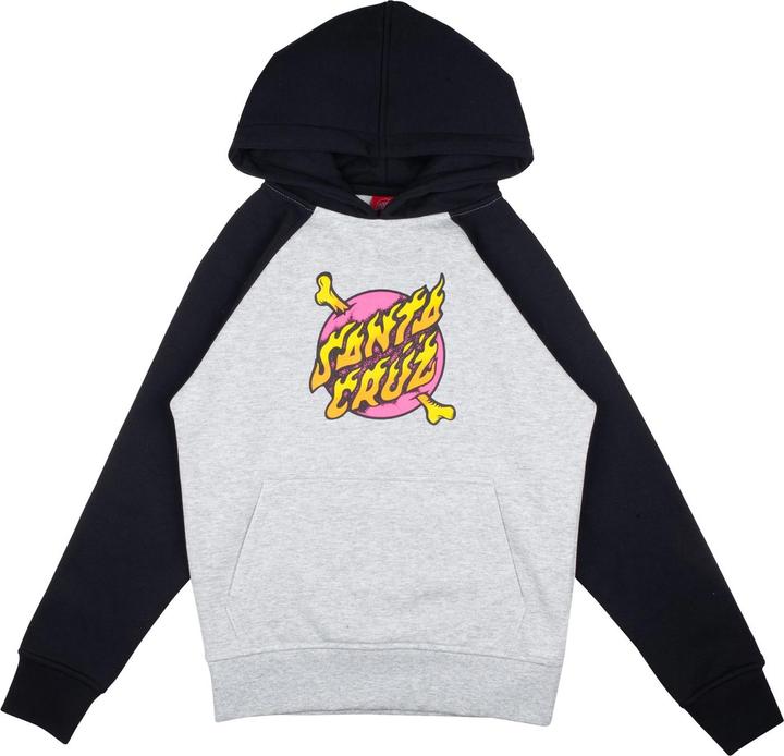 Image du produit Santa Cruz Capuche Youth Crossbone Dot Raglan (6, 7, 8)