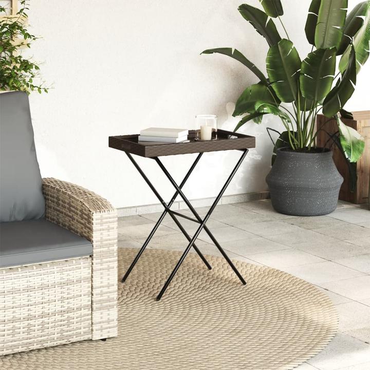Actual product image VidaXL Folding tray table