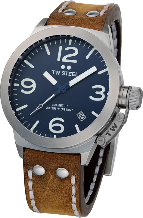Image du produit TW-Steel CS102 Canteen Montre Homme 45mm 10ATM (Montre analogique, 45 mm)
