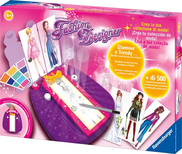 Immagine prodotto Ravensburger Fashion Designer Nuova Versione - Gioco creativo (4005556180578)