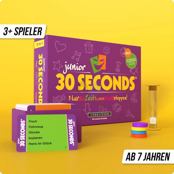 Produktbild Denkriesen 30 Seconds Junior - 'Nur die Zeit kann euch stoppen!' (Deutsch)