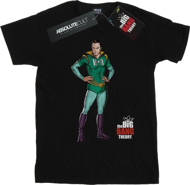Image du produit Dam T-shirt Superhero Sheldon pour homme (3XL)