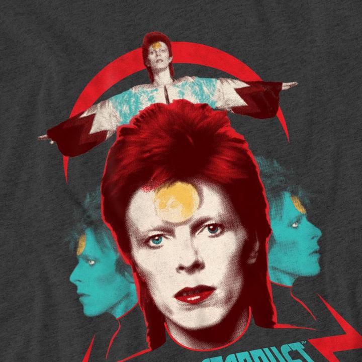 Immagine prodotto David Bowie Ziggy Heads Maglietta Adulto Unisex (3XL)