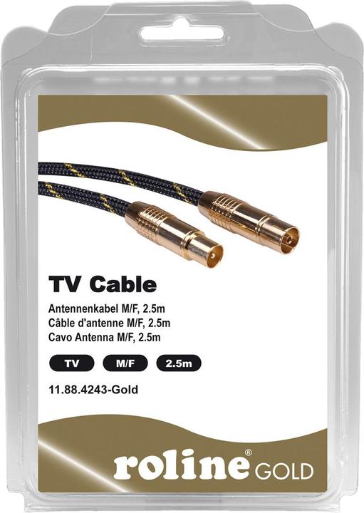 Produktbild Roline GOLD Antennenkabel (75 dB, Antennenkabel)