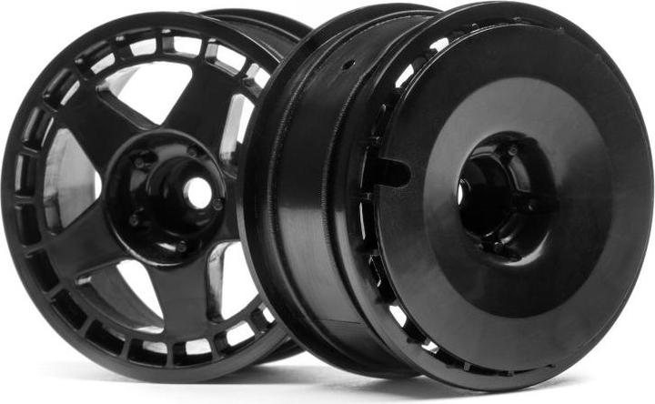 Actual product image HPI FIFTEEN52 TURBOMAC WHEEL BLACK (26MM/2PCS)