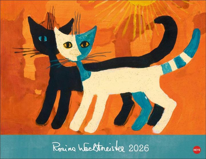 Produktbild Rosina Wachtmeister Posterkalender 2026 (44 x 34 cm, Harter Einband, Deutsch)