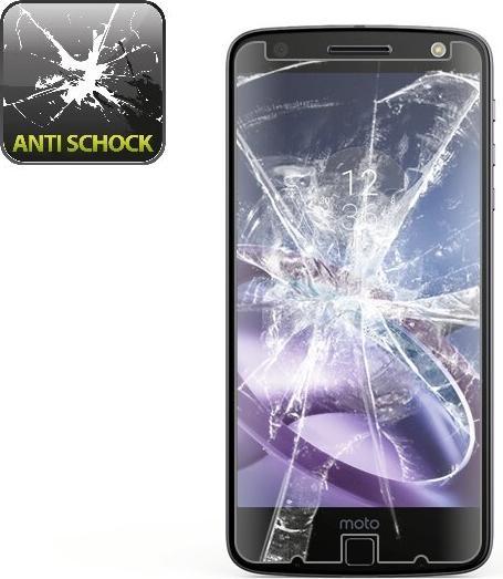 Produktbild Protectorking 3x Panzerfolie Anti-Shock HD Klar (3 Stück, Motorola Moto Z Play)