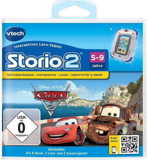 Produktbild VTech Storio 2 Lernspiel Cars 2