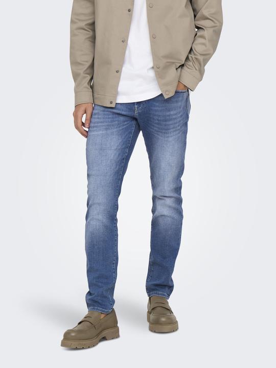 Actual product image Only & Sons Slim Fit Low Waist Jeans Slim Fit Jeans (W29/L32)