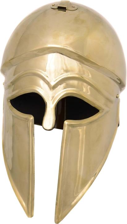 Actual product image Battle Merchant Italian corinthian helmet with brass crest