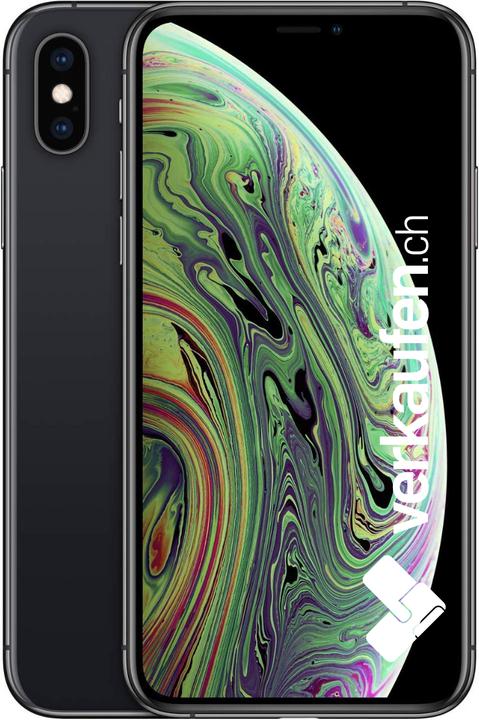 verkaufen.ch iPhone XS (256 Go, Space grey, 5.80", 12 Mpx, SIM + eSIM, B / Très bon)