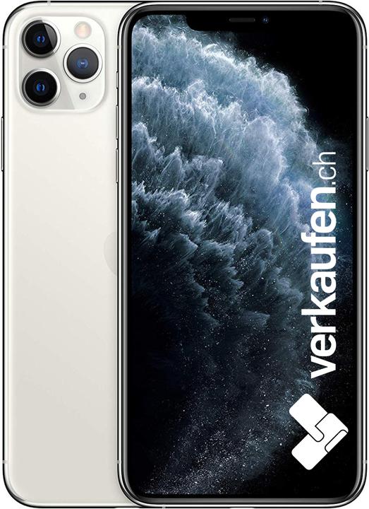 Image du produit verkaufen.ch iPhone 11 Pro Max (256 Go, Silver, 6.50", 12 Mpx, SIM + eSIM, A / Comme neuf)